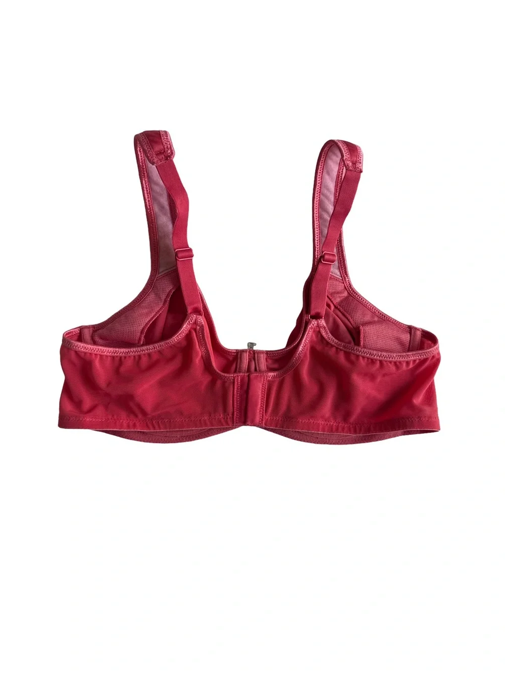 BREEZIES Women’s Bra Sz 36B Signature Shine Unlined Underwire Pink Coquette - Picture 3 of 5